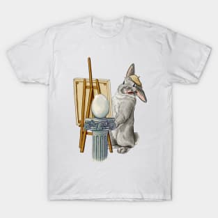 Kaninchen Kunst T-Shirt